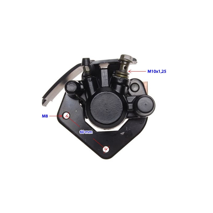 Bromsok fram, Zipp Neken 50, Suzuki 125
