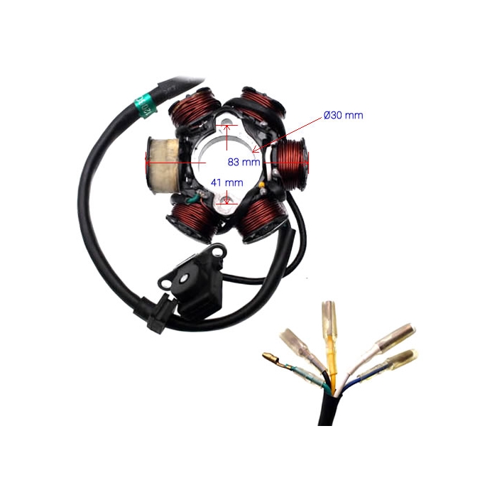 Stator-, Apollo Orion A30E50 A36A50M, Nordia RX50 SMX50, mfl