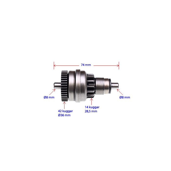 Bendixdrev-, TGB 101 303 Akros Bullet R50X Jetfighter Tapo Corona Hawk
