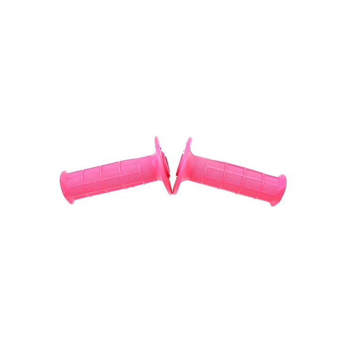 Gummihandtag half waffle MX rosa TackiGrip USA