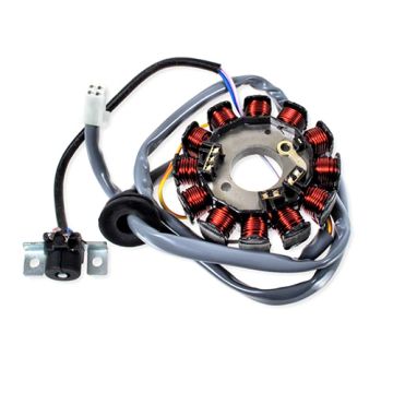 Stator 4 kablar-, Yamaha Aerox 03- Jog 02- Neos 02- Bws 99- Slider 03-, mfl