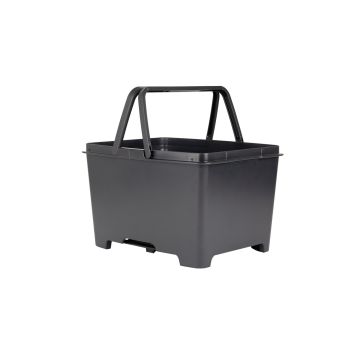 CARRY Plastic Box with handle matt black