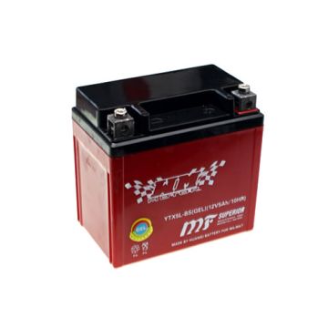 Batteri-, GEL YTXL-BS 12V 5 Ah 113x69x107