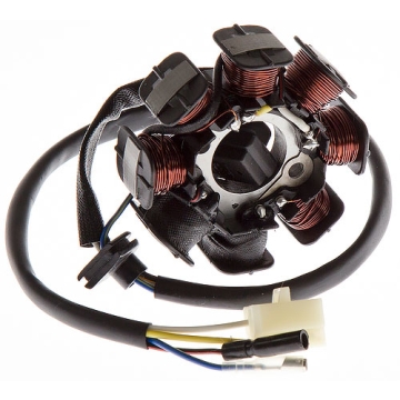 Tändplatta Stator GY6 (Halvvåg) LPI - GT1,Sprint,Classic,Retro,S3,Vintage  Baotian/BTM/TMS/Viarelli
