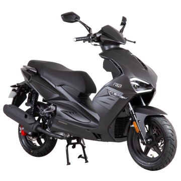 Moped Viarelli Forza mattsvart Klass 1 - 45 km/h
