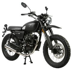 Moped Viarelli Scrambler Mattsvart