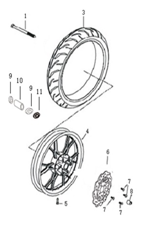 F19: Framhjul