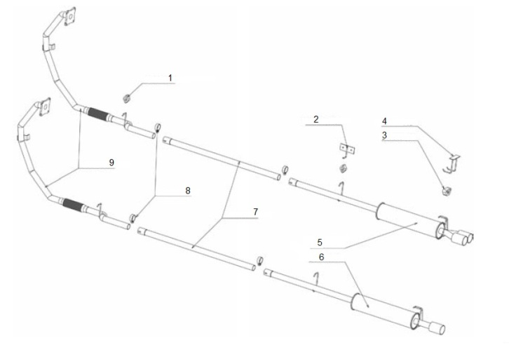 F21: Avgassystem