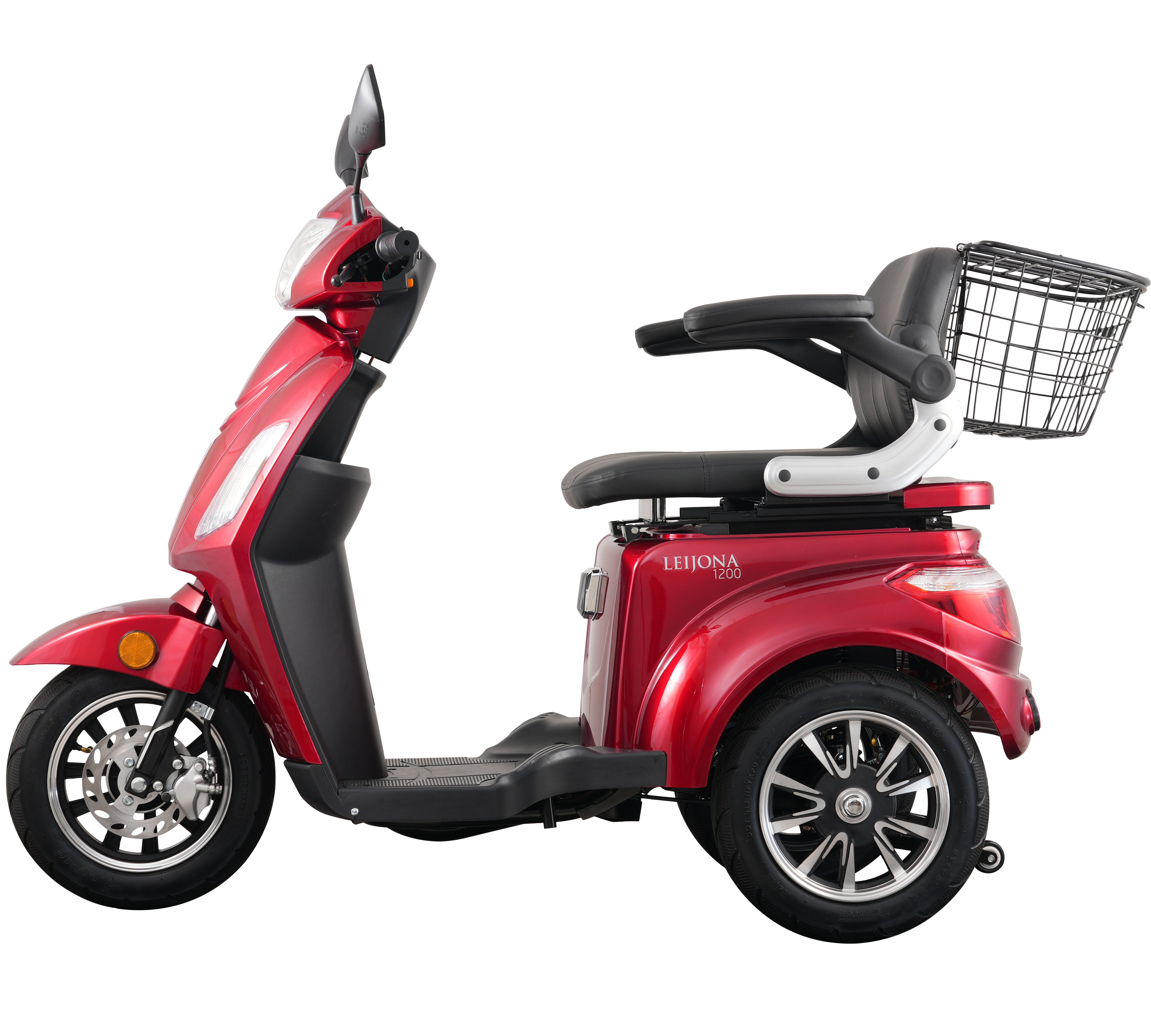 E03 : Framhjul, Frambroms, Styrning, Gaffelben