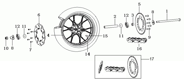 F10: Rearwheel