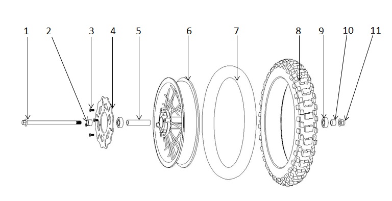 F04: Framhjul